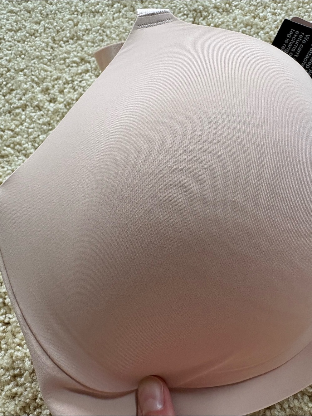 EBY Seamless 3D Precision Bra NEW Size MDD in Rose Dust - Picture 5 of 7